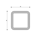 Guarnizione G1M1 per ventosa CNC M1 90×90 mm