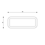 Ventosa CNC M2 130×50 – componente G2M2