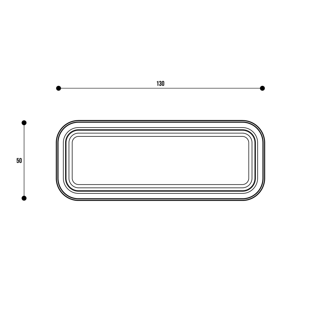 Ventosa CNC M2 130×50 – componente G1M2