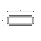 Ventosa CNC M2 130×50 – componente G1M2