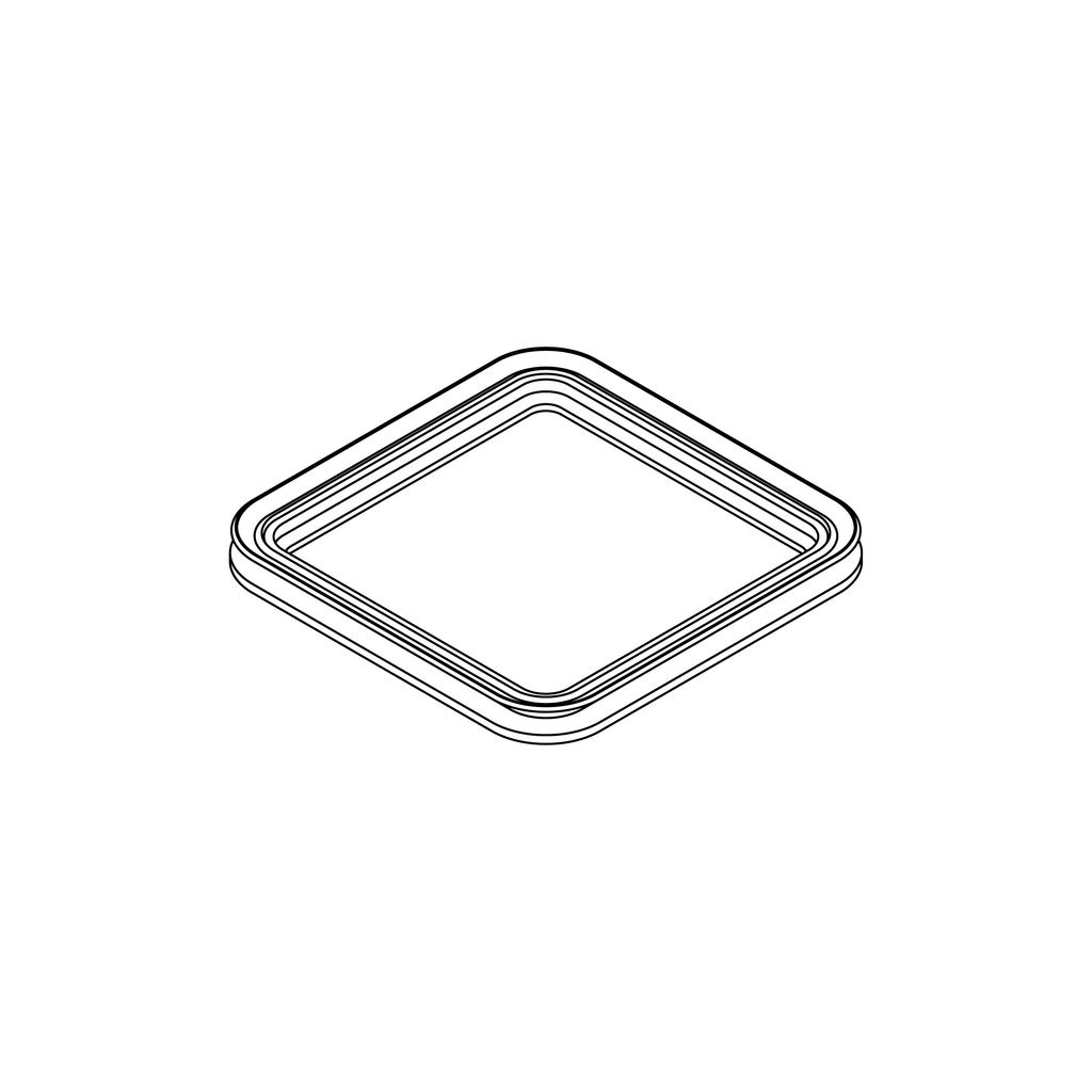 Guarnizione G1M1 per ventosa CNC M1 90×90 mm
