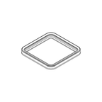 Guarnizione G1M1 per ventosa CNC M1 90×90 mm