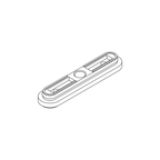Ricambio corpo RF2 per ventosa CNC F2 136 × 30 mm
