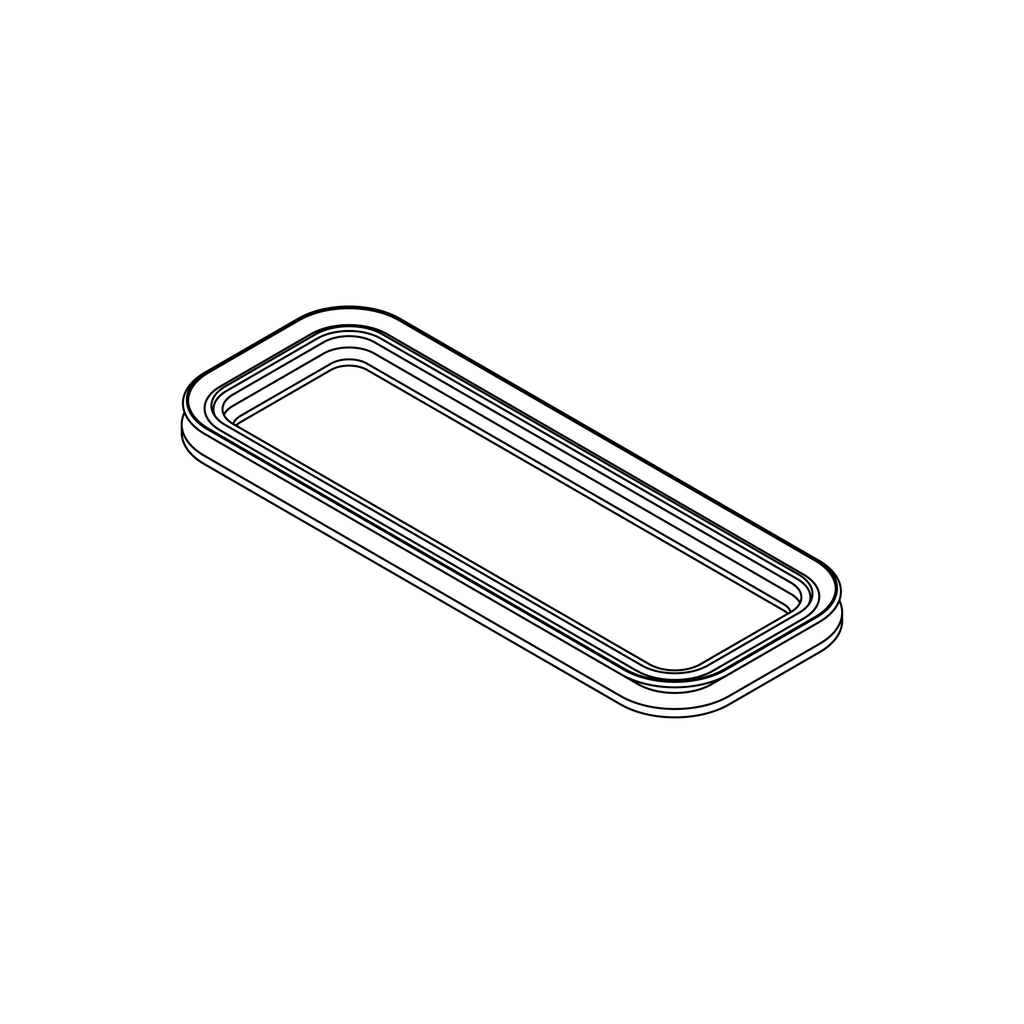 Guarnizione GF1 per ventosa CNC F1 155 × 45 mm