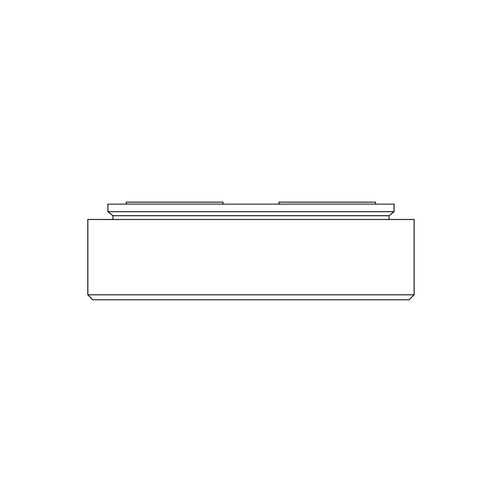 Ventosa CNC M2 130×50 – componente RHM2