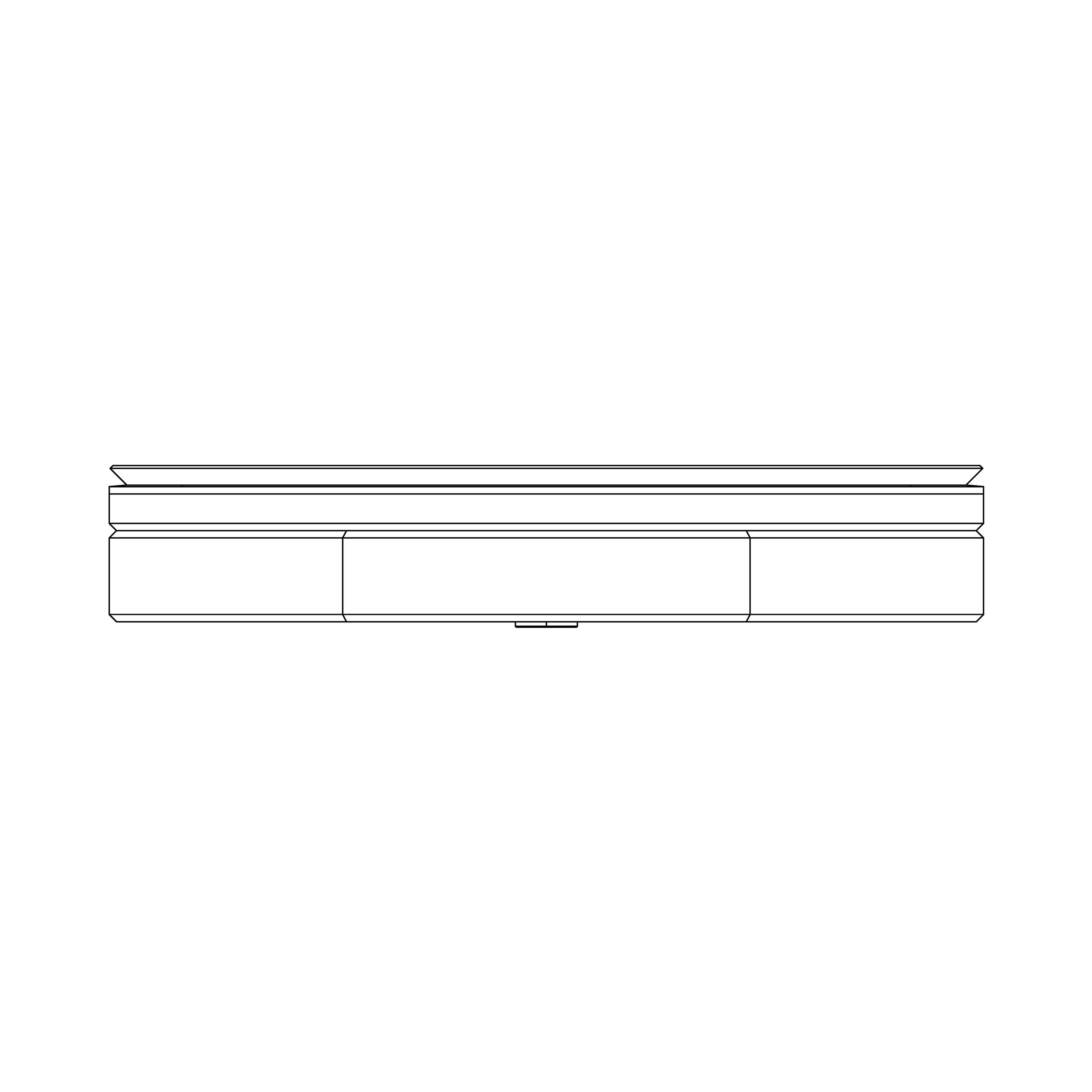 Ventosa CNC F3 240 × 40 mm per piani flex-drive