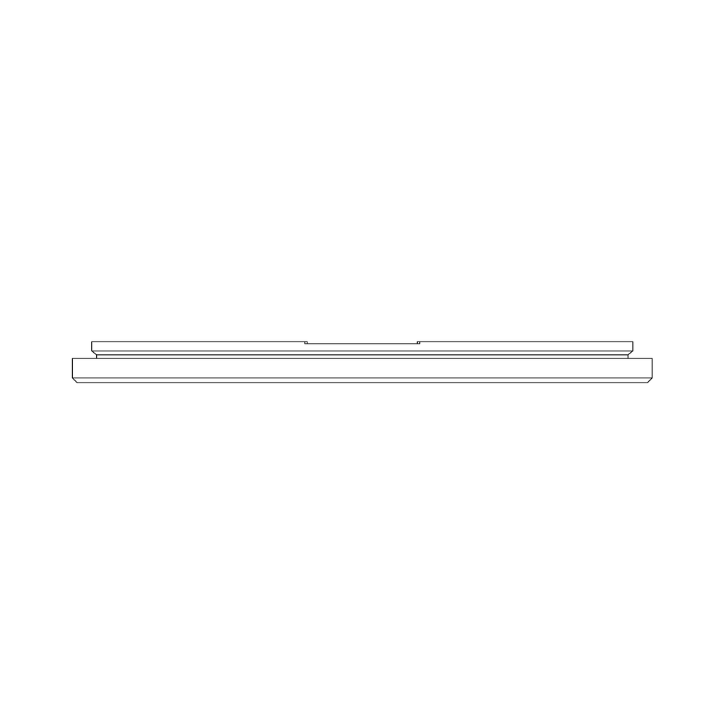 Ricambio corpo RF3 per ventosa CNC F3 240 × 40 mm