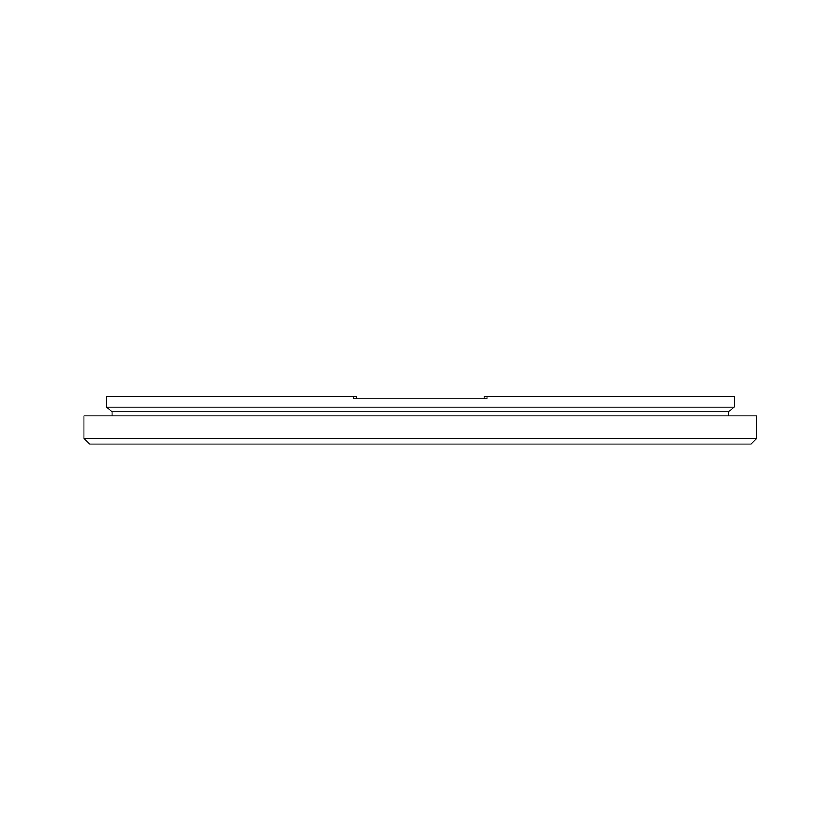 Ricambio corpo RF3 per ventosa CNC F3 240 × 40 mm