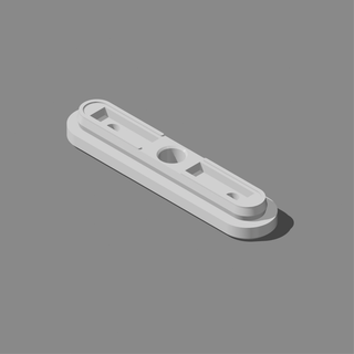 Ricambio corpo RF2 per ventosa CNC F2 136 × 30 mm