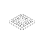 Ricambio corpo RM1 per ventosa CNC M1 90×90 mm