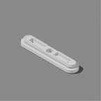 Ricambio corpo RF4 per ventosa CNC F4 145 × 30 mm