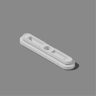Ricambio corpo RF4 per ventosa CNC F4 145 × 30 mm