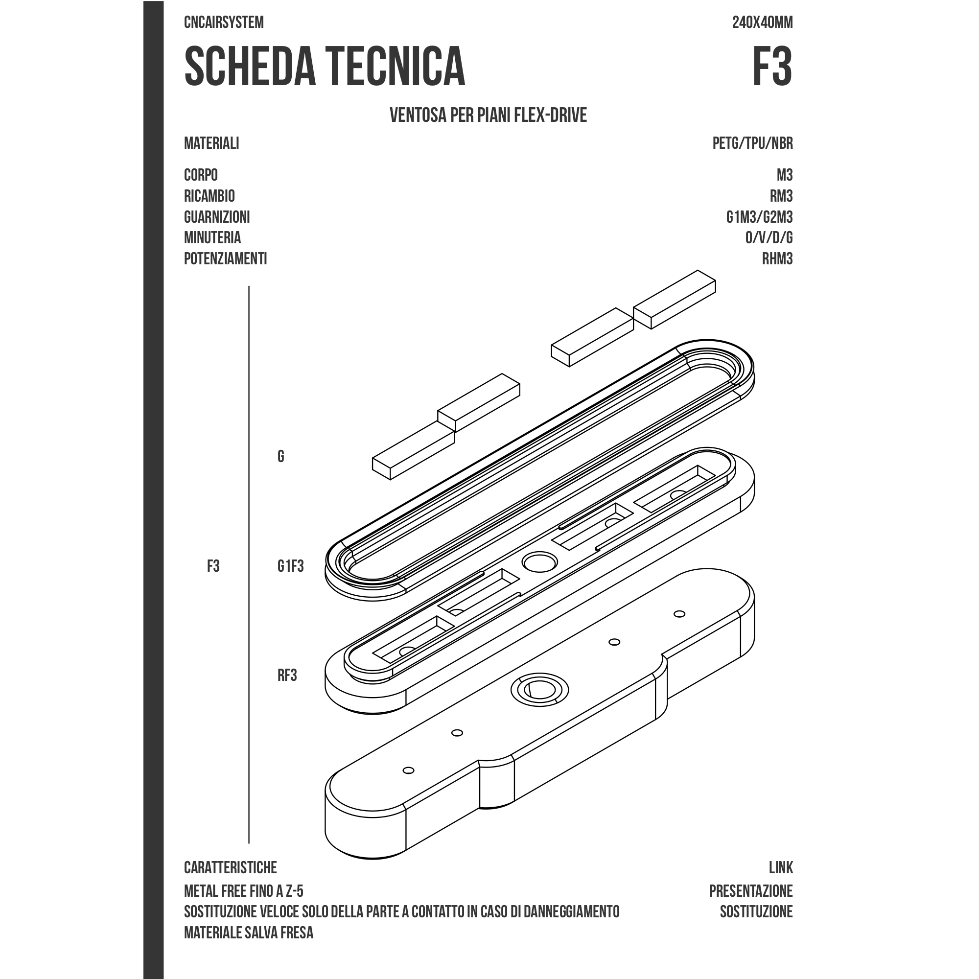 Scheda tecnica F3